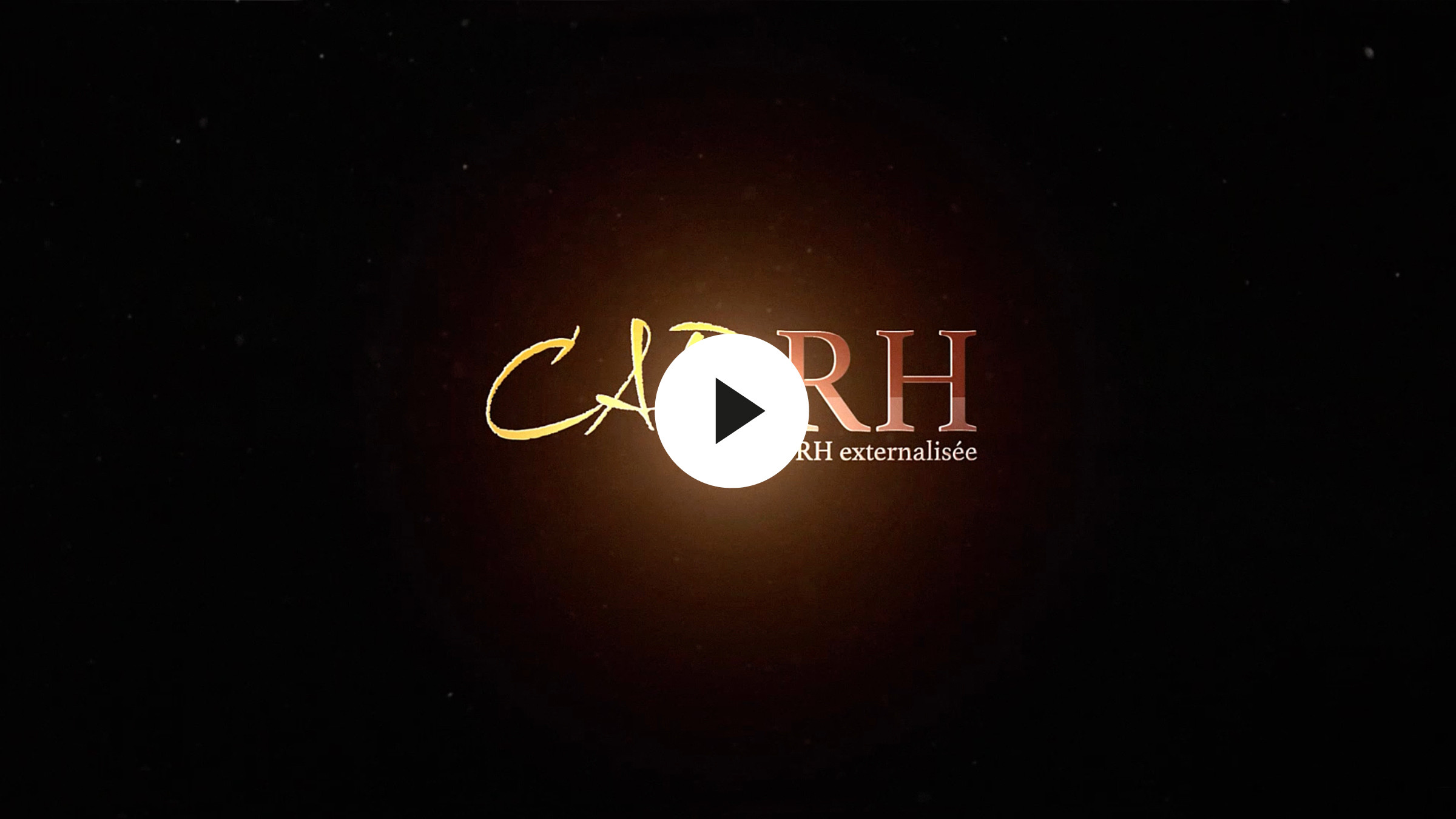 Visuel du motion design de CAP RH, con&ccedil;u par Plate ou Gazeuse, qui anime le logo